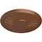 Ekena Millwork Leandros Ceiling Medallion (Fits Canopies up to 6 3/8"), 19 7/8"OD x 1 1/4"P, Polished Copper CM22LNPOS - alternate 4
